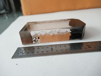 RARE Q FACTOR SLAB SAWYER IRRADIATED QUARTZ CRYSTAL FREQUENCY CONTROL #F3-A-07