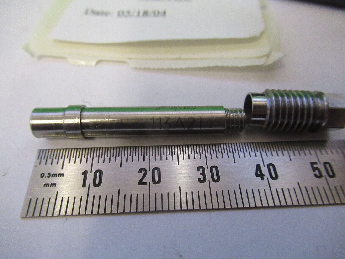 PCB PIEZOTRONICS 113A21 PIEZO PRESSURE SENSOR  MICROPHONE AS PICTURED #Z6-A-68