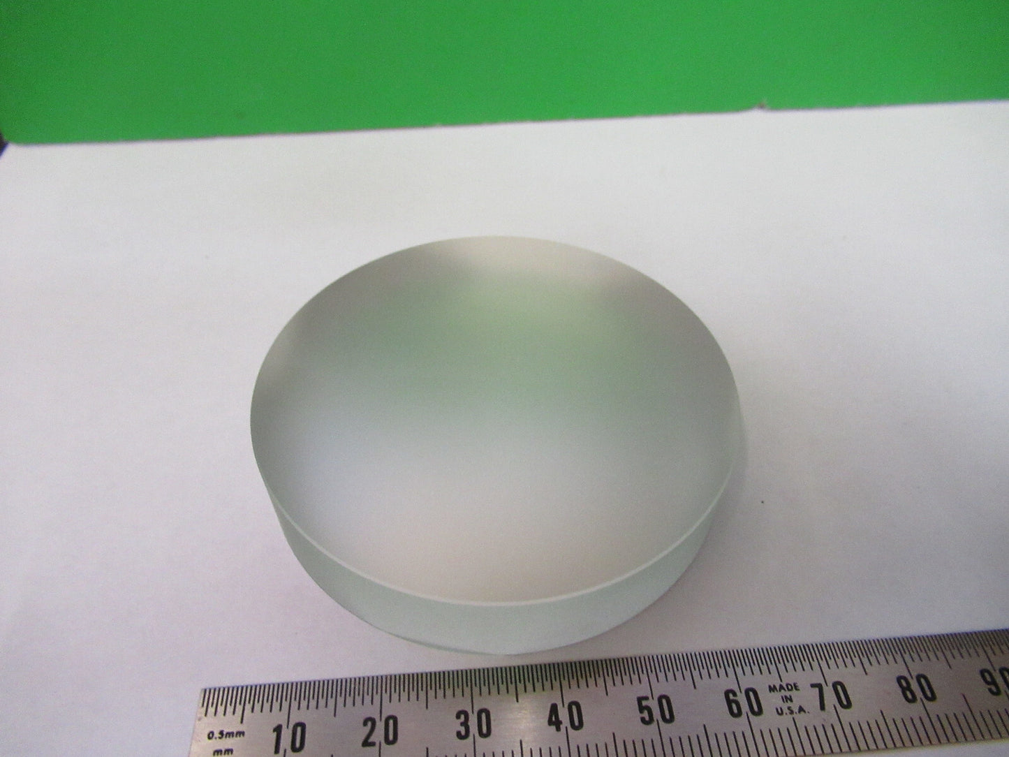 OPTICAL MIL SPEC LARGE CONCAVE MIRROR LASER OPTICS AS PICTURED R1-B-48
