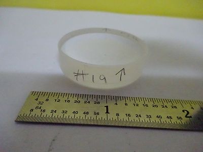 OPTICAL FLAT WINDOW LENS LASER OPTICS AS IS BIN#W5-A-43