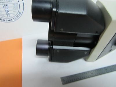OPTICAL MICROSCOPE PART NIKON HEAD WITHOUT EYEPIECES OPTICS BIN#A9