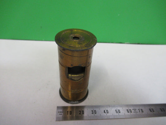 Antique Brass Portable Assembly Seed Microscope Part