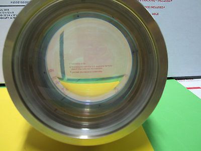 OPTISCHES INFRAROT SUPRA GROSSE BI-KONKAVLINSE LASEROPTIK BIN#27-17