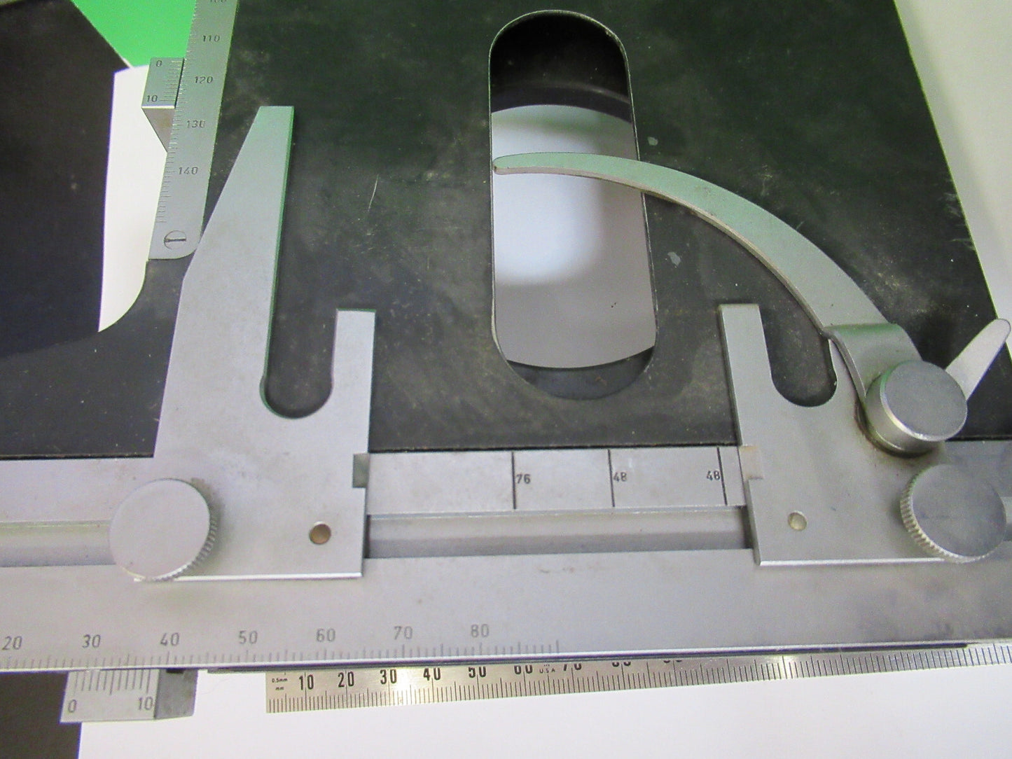 Kassel Cbs Germany Xy Stage Clip Microscope Part