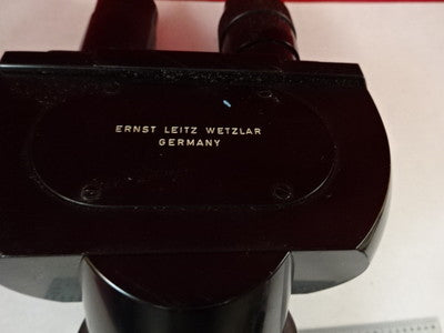 LEITZ GERMANY HEAD ORTHOLUX OPTICS MICROSCOPE PART AS PICTURED &S3-A-05
