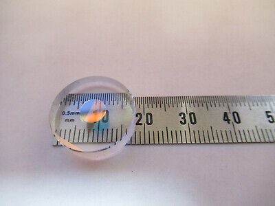 OPTICAL HP HEWLETT PACKARD SILICA COATED LENS LASER OPTICS AS PICTURED R5-A-65