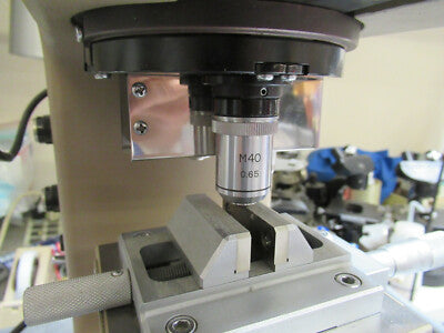 Akashi Mvk-e Hardness Tester Great Microscope Filar Optics Working Fine