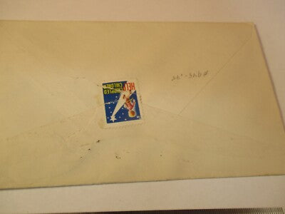 THOMAS ALVA EDISON 1947 ISSUE POSTAL STAMP ENVELOPE AS PICTURED &2-DT