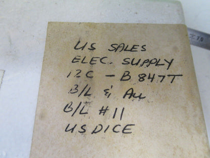 COLLECTABLE SILICON WAFER WITH COMPONENTS AS PICTURED &H3-B-58