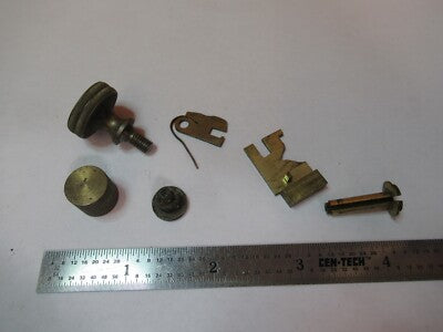 Lot Brass Parts Assorted Microscope Parts
