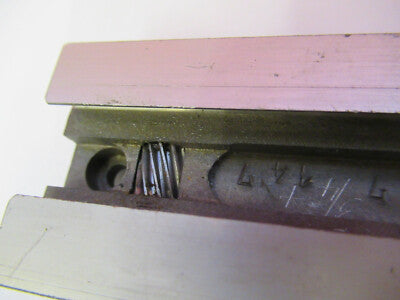 Ernst Leitz Wetzlar Germany Knob Gear Dovetail Microscope Part