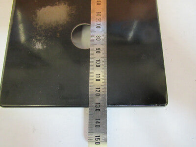 BAUSCH LOMB VINTAGE STAGE TABLE ANTIQUE MICROSCOPE PART AS PICTURED &P2-A-76