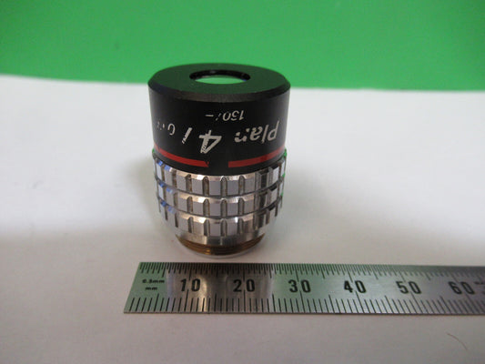 Nikon Japan Objective 4X /160 Lens Microscope Part