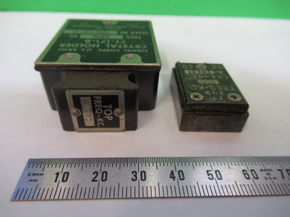 ANTIQUE BLILEY XTALS QUARTZ CRYSTAL FREQUENCY CONTROL RADIOA AS PICTURED T6-B-37