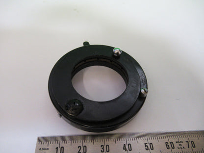 AO AMERICAN OPTICS DIAPHRAM IRIS  MICROSCOPE PART AS PICTURED X5-A-51