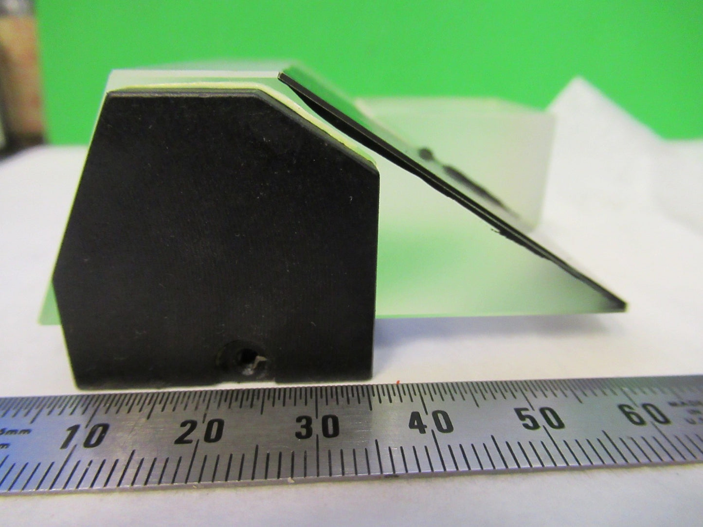 ZEISS GERMANY GLASS PRISM HEAD OPTICS MICROSCOPE PART AS PICTURED V8-B-17