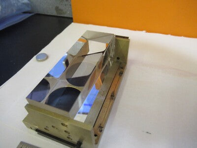 Leica Ernst Leitz Germany Slide Glass Prism Microscope Part AS Pic