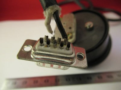 NIKON LAMP BULB HOLDER CABLE MICROSCOPE PART AS PICTURED #66-A-60