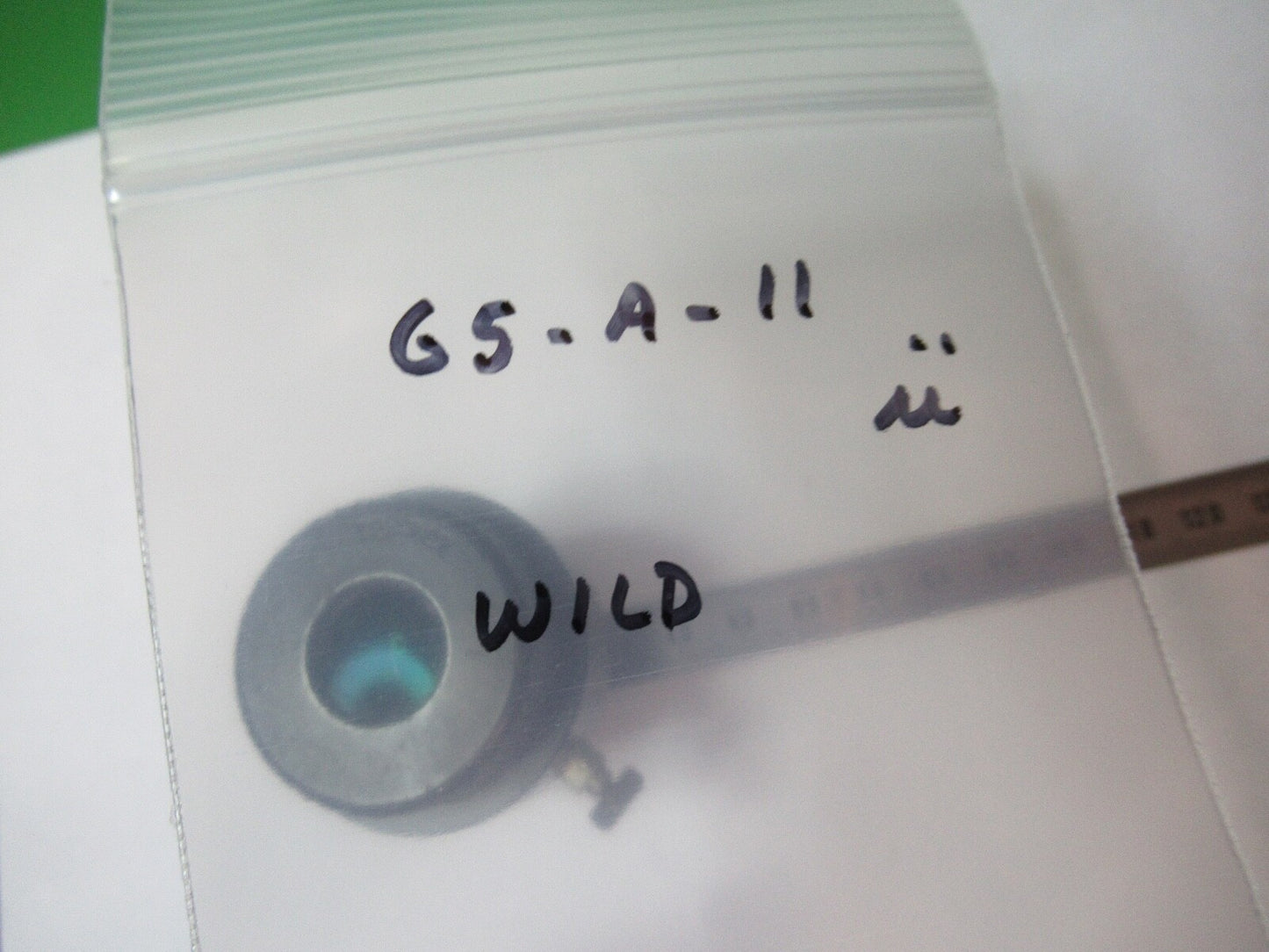 WILD HEERBRUGG SWISS 10X/21 EYEPIECE OPTICS MICROSCOPE PART AS PICTURED G5-A-11