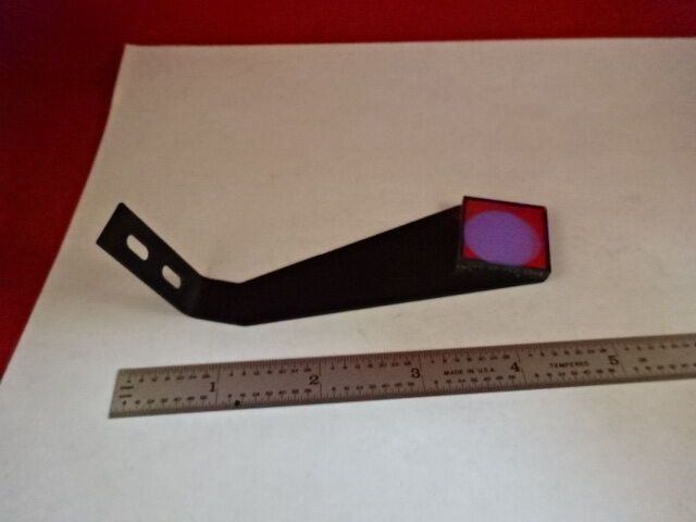 OPTICAL MOUNTED DICHROIC FILTER LASER OPTICS  AS IS #X3-A-06