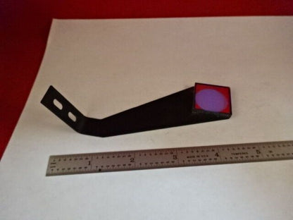 OPTICAL MOUNTED DICHROIC FILTER LASER OPTICS  AS IS #X3-A-06