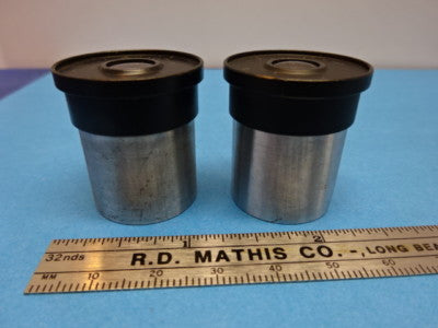 Lot 2 Ea Unitron Ke15x Eyepiece Ocular Optics Microscope Part