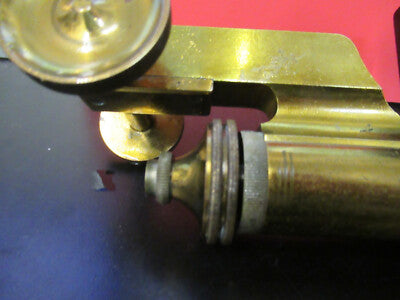 Antique Bausch & Lomb Brass Frame Limb Microscope Part