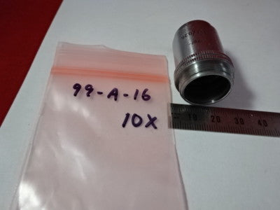 LEITZ WETZLAR GERMANY OBJECTIVE 10X 170/ LENS MICROSCOPE PART OPTICS &99-A-16