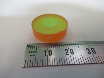 Optical Infrared ZnSe stained chips Lens Laser Optics AS IS B