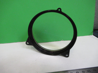 OPTICAL MIL SPEC LARGE MOUNTED LENS LASER OPTICS AS PICTURED G8-A-33