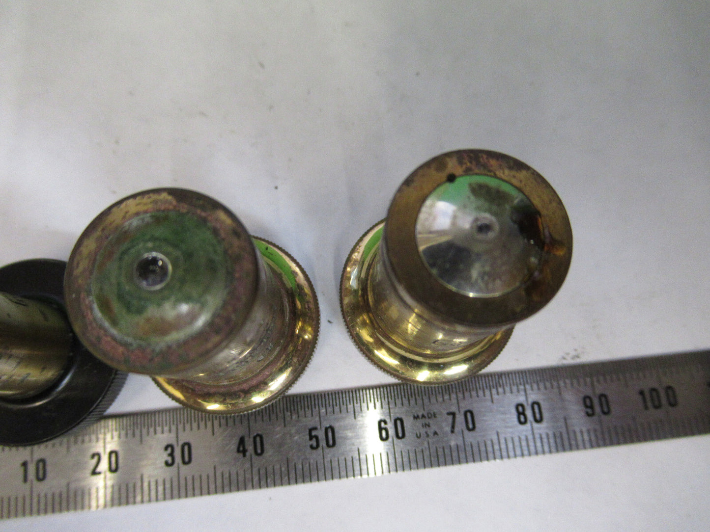 Antique Carl Zeiss AG Germany Lot Objective Microscope Part