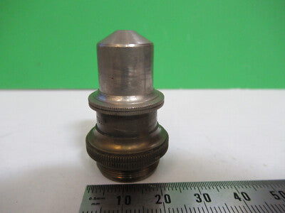 Antique Brass Bausch & Lomb Objective Microscope Part Optics