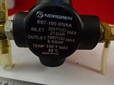 PNEUMATIC AIR VALVE REGULATOR NORGREN R07-100-RNKA PSI AS IS B#TB5-4-06