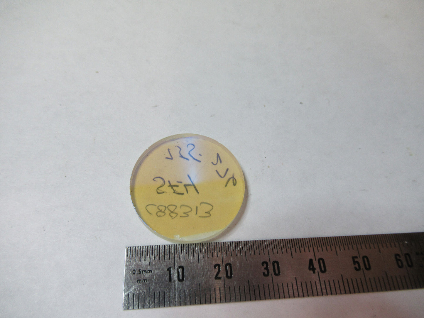 OPTICAL COATED SF-4GLASS PLATE FILTER PRO LASER OPTICS AS PICTURED X6-A-135