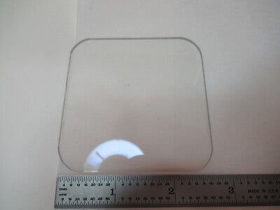 OPTICAL GLASS PLATE PLASTIC ACRYLIC LASER OPTICS AS PICTURED &FT-5-53