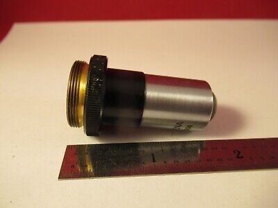 AUSJENA 10X /160 OBJECTIVE DARK PHASE OPTIC MICROSCOPE PART AS PICTURED &1E-B-37