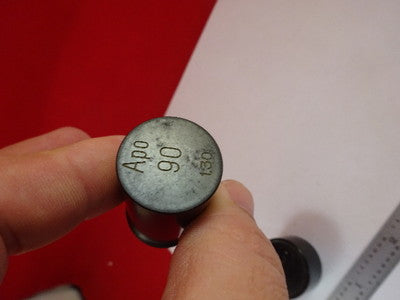 EMPTY VINTAGE BRASS ZEISS OBJECTIVE CONTAINER MICROSCOPE PART AS IS &33-A-17