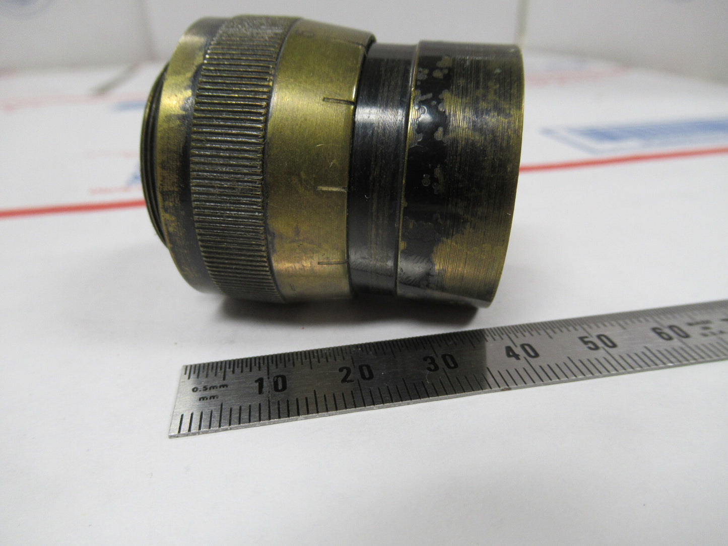 Rare Brass Ocular Eyepiece Antique Optics Lens