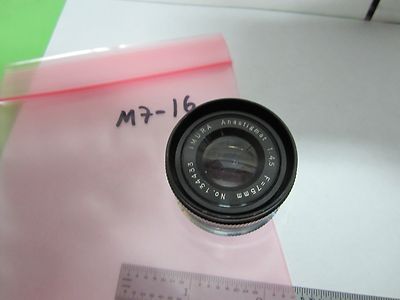 PART CAMERA LENS IMURA ANASTIGMAT OPTICS ?? BIN#M7-16
