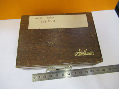STATHAM AK 117 UNIAXIAL ACCELEROMETER VIBRATION SENSOR AS PICTURED X6-A-30