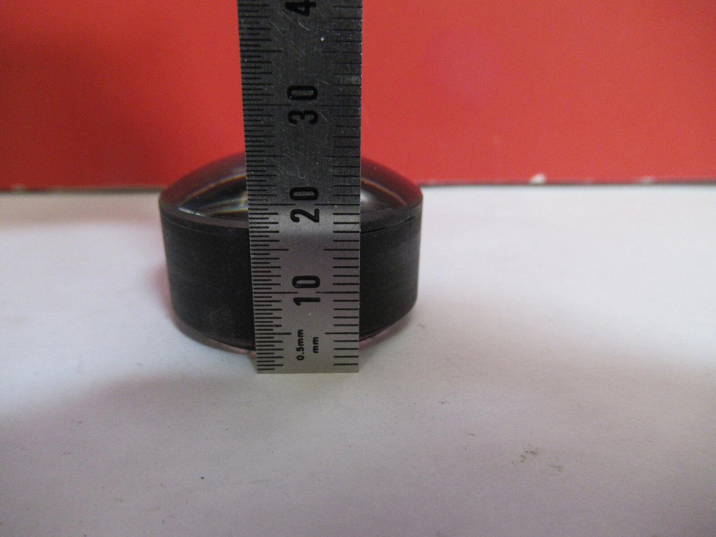 OPTICAL ZEISS CX-CC LENS THICK OPTICS AS PICTURED S4-B-70