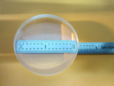 OPTICAL LARGE LENS ACHROMAT 55 mm DIA FL  230 mm LASER OPTICS BIN#9-08