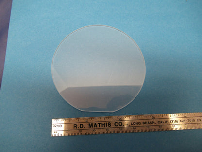 EIN WAFER QUARZKRISTALL HOFFMAN SÄGE OBERFLÄCHE AKUSTISCHE WELLE Y 36 GRAD 2 mm #85-A-14