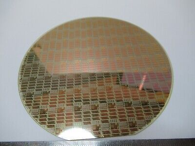 SAPPHIRE WAFER CRYSTAL with COMPONENTS PLATINUM GOLD COAT AS PICTURED &18-A-59