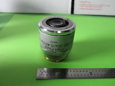 MICROSCOPE OBJECTIVE NOMARSKI LWD 20X FLUOR INFINITY DIC IK EPI OPTICS BN#A9-23