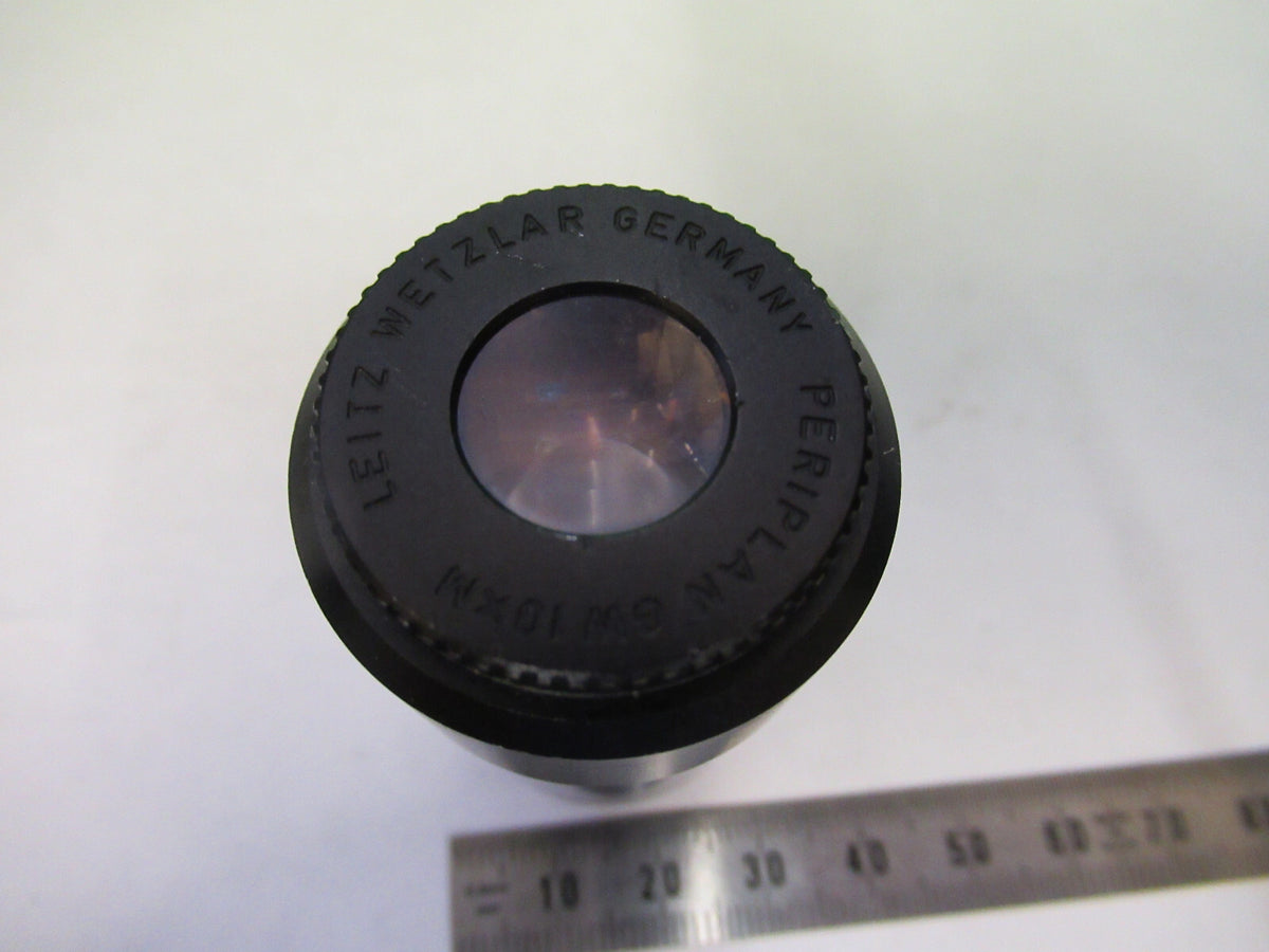 Ernst Leitz Wetzlar Gw 10XM Eyepiece Ocular Optics Microscope Part