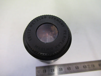 Ernst Leitz Wetzlar Gw 10XM Eyepiece Ocular Optics Microscope Part