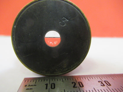 ANTIQUE EYEPIECE OCULAR "3" BECK LONDON MICROSCOPE PART AS PICTURED #F8-A-20