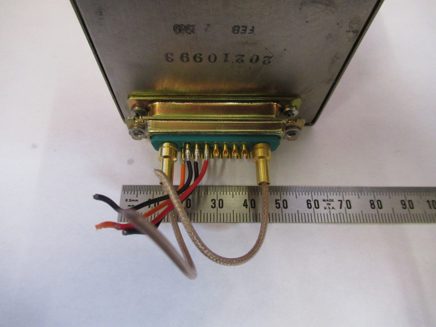 VINTAGE QUARTZ AUSTRON OSCILLATOR FREQUENCY CONTROL 5/10 MHz AS PICTURED V8-B-69