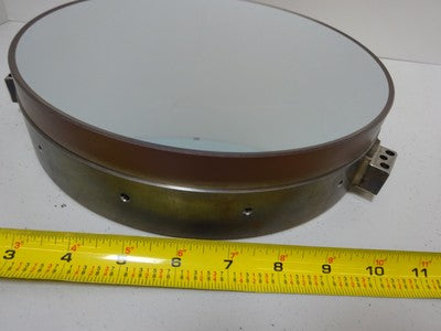 OPTICAL HUGE ZERODUR CONCAVE MIRROR LASER OPTICS AS IS BIN#TD-1-D